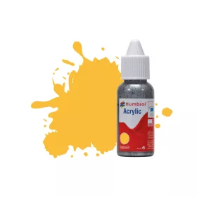 Humbrol Acrylic - Trainer Yellow - Matt (24) 14ml (DB0024)