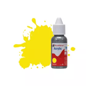 Humbrol Acrylic - Lemon - Matt (99) 14ml (DB0099)