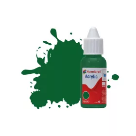 Humbrol Acrylic - Light Green Matt (120) 14ml (DB0120)