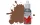 Humbrol Acrylic - Brown - Matt (186) 14ml (DB0186)