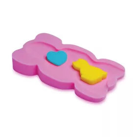 Baby Care Uni szivacs babatartó - Pink