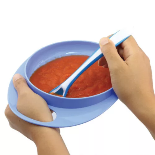 Nuvita EasyEating tányér 2db - blue - 8451