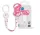 Nuvita cumitartó szalag (gyűrűs) - Rose Pink - 6070