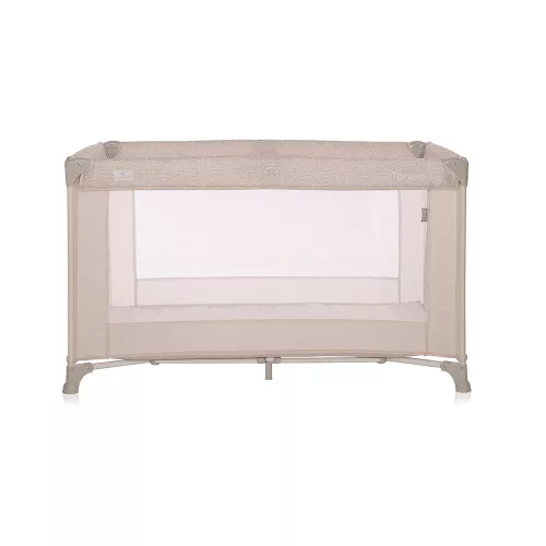 Lorelli Torino 1 fix utazóágy - Fog Striped Elements