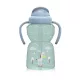 Baby Care szívószálas sportitató 325ml - Mint green