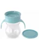 Baby Care 360 itatópohár fogantyúval - blue