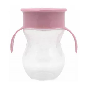 Baby Care 360 itatópohár fogantyúval - pink