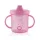 Baby Care itatópohár fogantyúval 210ml alacsony - pink