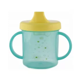 Baby Care itatópohár fogantyúval 210ml alacsony - green