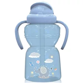 Baby Care szívószálas sportitató 325ml - Moonlight Blue