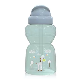 Lorelli Állatos sport itató szívószállal - Mint Green