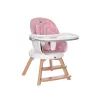 Lorelli Napoli forgatható etetőszék - Pink bears
