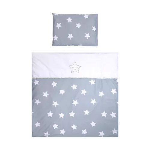 Lorelli First Dreams ágynemű garnitúra - Blue Grey Mist Stars