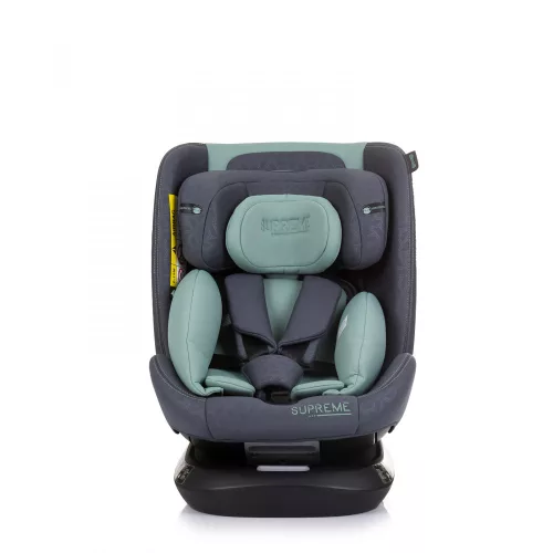 Chipolino Supreme autósülés Isofix 40-150cm - Pastel Green