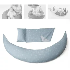   Nuvita Dreamwizard terhességi és szoptatós párna - Gray Star - 7100