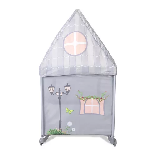 Lorelli Sweet Home 2, multifunkciós utazóágy tetővel - Grey