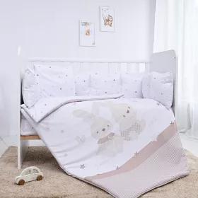   Lorelli Lilly Ágynemű garnitúra, 60x120 - Honey Bunny Beige