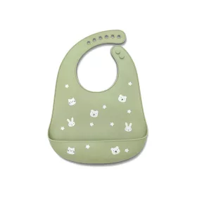 Lorelli Szilikon előke - fresh green