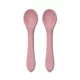Lorelli Szilikon kanalak, 2 db - deep pink