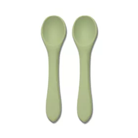Lorelli Szilikon kanalak, 2 db - fresh green
