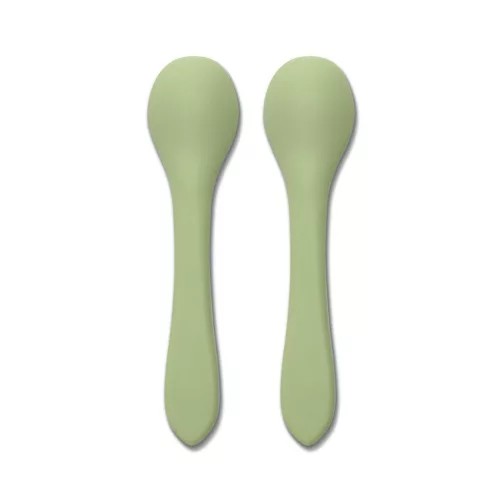 Lorelli Szilikon kanalak, 2 db - fresh green