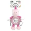 Lorelli Toys plüss csörgőjáték - Pink Unikornis