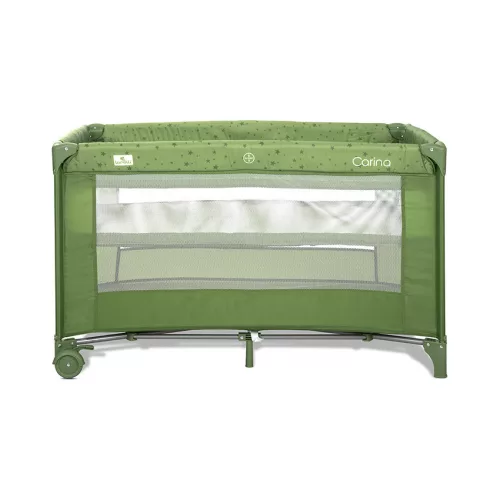 Lorelli Carina 2 multifunkciós utazóágy - Green Stars