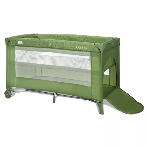 Lorelli Carina 2 multifunkciós utazóágy - Green Stars