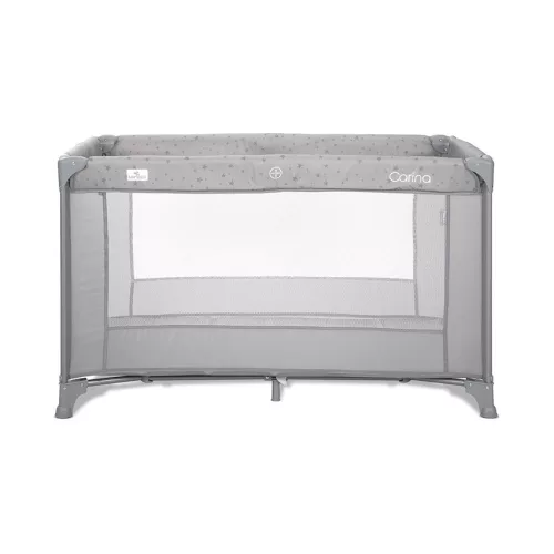 Lorelli Carina 1 fix utazóágy - Grey Stars