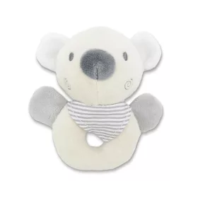 Lorelli Toys Plüss csörgő karika - Bézs Maci