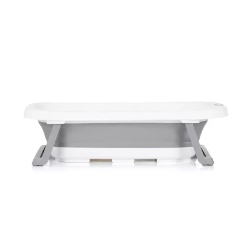 Chipolino Isla összecsukható kád hálós babatartóval 81 cm - Grey