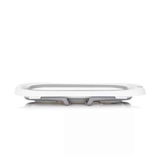 Chipolino Isla összecsukható kád hálós babatartóval 81 cm - Grey