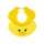 Chipolino Little Duck hajmosó karika - yellow
