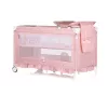 Chipolino Palace multifunkciós utazóágy baldachinnal - Cat pink