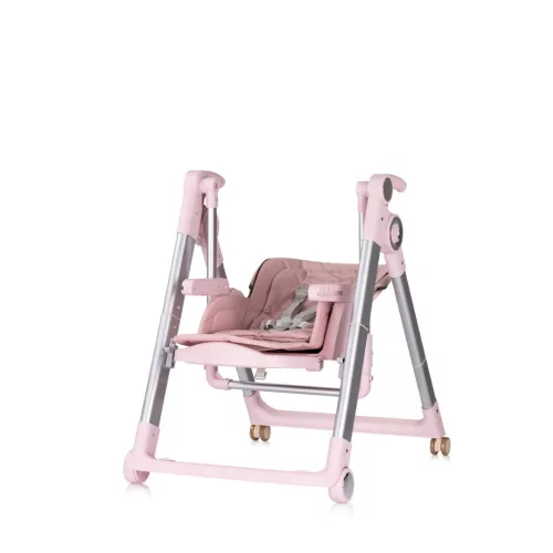 Chipolino Super Chef multifunkciós etetőszék - Pink Marshmallow