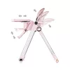 Chipolino Super Chef multifunkciós etetőszék - Pink Marshmallow