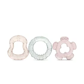   Baby Care 3 db-os hűthető rágóka - Iceberg Green/Mellow Rose