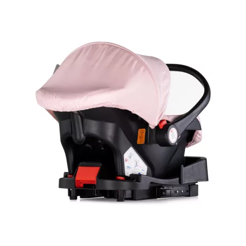 Chipolino Aura autóshordozó 40-87cm - Pink Marshmallow