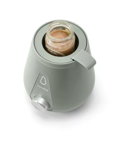 Nuvita Otthoni és autós cumisüveg melegítő - Sage Green 1165
