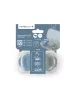 Nuvita Orthosoft Light 2db-os cumi szett 0+ - Powder Blue/Sage Green - 7052