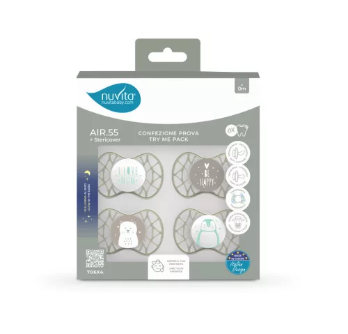 Nuvita Try Me Air55 2x2db-os cumi szett - 70654