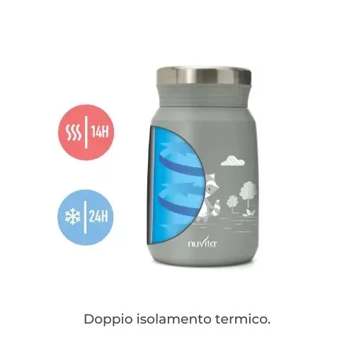 Nuvita ételtároló termosz 500ml - Green 4472