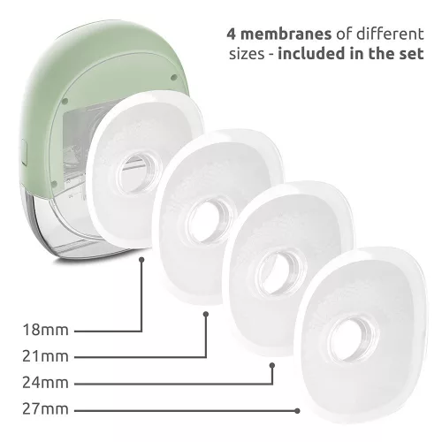 Lorelli Alice Hands Free elektromos mellszívó - Green