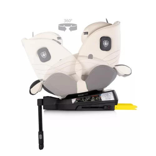 Chipolino Premium 360 autósülés I-Size 40-150cm - biscotta