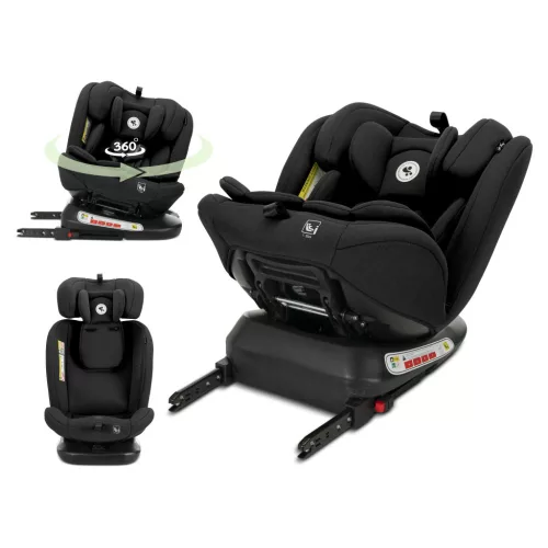 Lorelli Capella autósülés ISOFIX 40-150cm - Black