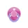 Baby Care Kerek cumi - Pink