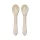 Lorelli szilikon kanalak 2 db - Beige