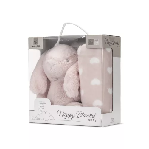 Lorelli Nappy takaró 75x90 cm - Bunny