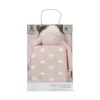 Lorelli Poffy Duo takaró 75x90 cm párnával 45x30 cm - Peach Bunny
