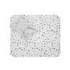 Lorelli Poffy Duo takaró 75x90 cm párnával 45x30 cm - White Grey Teddy Bear